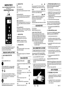 Fisher & Paykel_NS 272 Peripheral Nerve Stimulator_-_Operating instructions