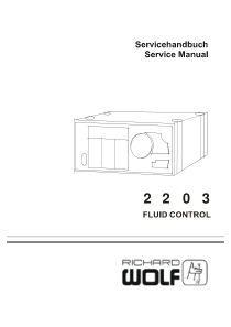 Wolf Fluid Control 2203 - Service manual (en,de)
