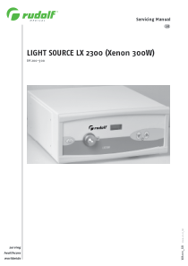 Rudolf_LX2300_-_Service_manual