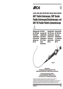 ACMI AUR,DUR Ureteroscope - User manual