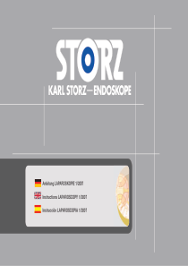 Storz Laparoscopy - User manual (en,de,es)