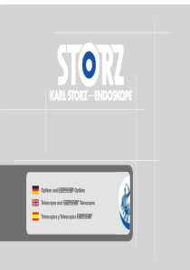 Storz Optiken - User manual (en,de,es)