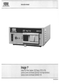 Storz Image 1 Video Capture - User manual