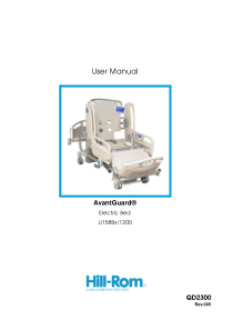 Hill-Rom AvantGuard Bed - User Manual