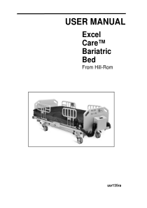 Hill-Rom Excel Care - User manual
