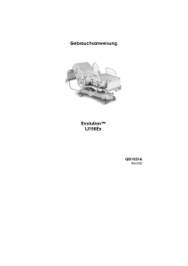 Hill-Rom Evolution LI156 -  Gebrauchsanweisung