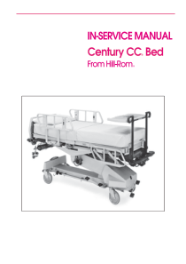 Hill-Rom Century CC - In-service manual