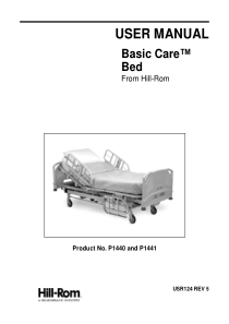 Hill-Rom Basic Care Bed - User manual