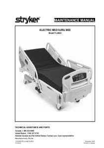 Stryker FL28EX Hospital Bed - Service manual