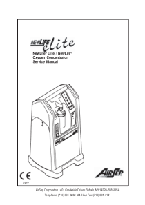 Airsep_Newlife_elite_-_Service_manual