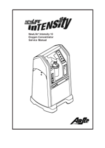 Airsep NewLife Intensity 10 Oxygen Concentrator - Service manual