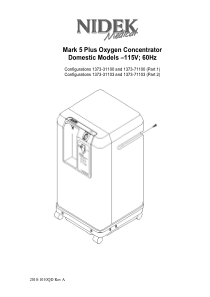 Nidek Mark 5 Plus Concentrator - Service manual