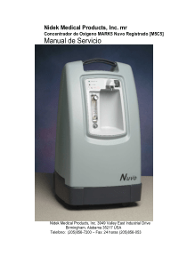 Nidek Mark 5 Nuvo Concentrator - Service manual (sp)