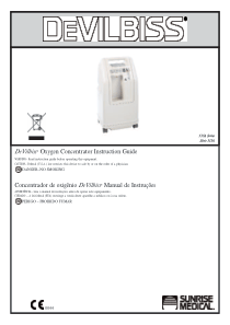 DeVilbiss 515A Oxygen Concentrator - User manual (en,por)
