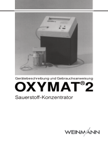 Weinmann Oxymat 2 Concentrator - User manual (de)