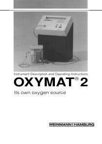 Weinmann Oxymat 2 Concentrator - User manual