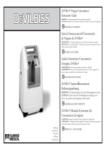 DeVilbiss 515 Oxygen Concentrator - User manual (en,es,ger,fr,it)