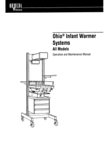 Ohmeda_Ohio_Infant_Warmer_-_Service_manual