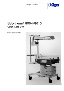 Drager Babytherm 8004-8010 - User manual