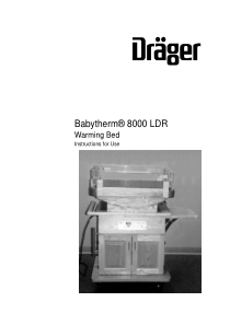 Drager Babytherm 8000 LDR - User manual