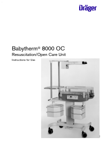 Drager Babytherm 8000 OC - User manual