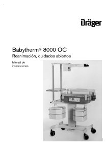 Drager Babytherm 8000 OC - User manual (es)