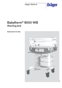 Drager Babytherm 8000 WB - User manual
