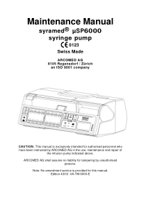 Arcomed_Syramed_uSP-6000_-_Maintenance_manual
