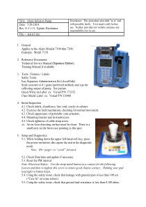 Alaris 7100-7200 Infusion Pump - Service guideline