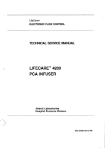 Abbott_Lifecare_4200_-_Service_manual