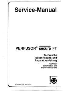 B.Braun_Infusomat_Secura_FT_-_Service_manual