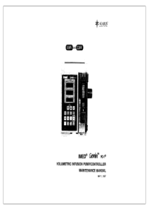 Imed_Gemini_PC-1_Infusion_Pump_-_Service_manual