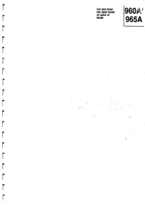 Imed 960, 965 Infusion Pump - Service manual