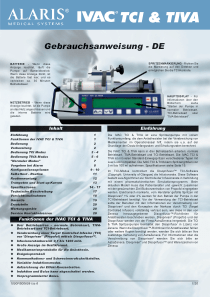 Alaris_IVAC_PC6000_TCI_TIVA_-_Bedienungsanleitung