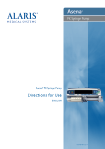 Alaris Asena PK - User manual