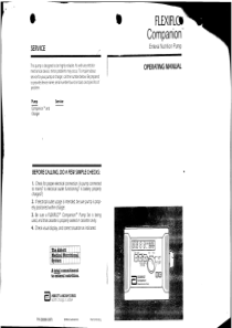 Abbott Flexiflow Companion - User manual