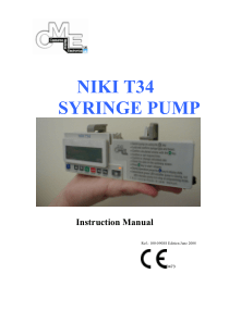 CME Niki T-34 - User manual