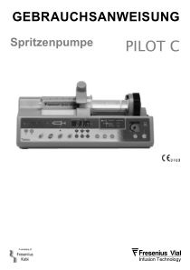 Fresenius_Pilot_C_-_Gebrauchsanweisung