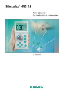 B.Braun_Stimuplex HNS12_-_User manual
