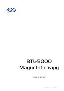 BTL Magnetotherapy 5000 - User manual
