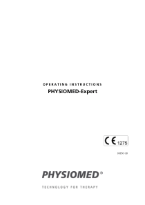 Physiomed Expert stimulation current therapy - User manual
