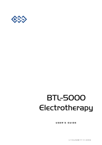 BTL Electrotherapy 5000 - User manual