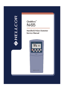 Nellcor_N-65_Pulse_Oximeter_-_Service_manual