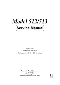 Novametrix_512-513_-_Service_manual
