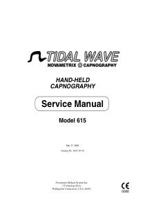 Novametrix_615_-_Service_manual
