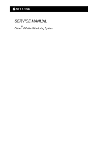 Nellcor_Oxinet_II_Monitoring_System_-_Service_manual