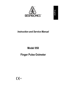 Respironics_950_Pulse_Oximeter_-_Service_manual
