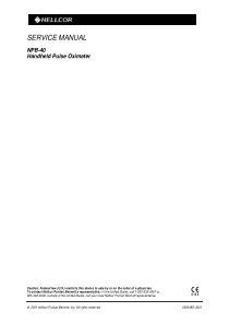 Nellcor_N-40_Pulse_Oximeter_-_Service_manual