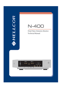 Nellcor_N-400_Pulse_Oximeter_-_Service_manual