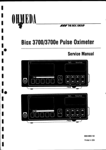 Ohmeda_Biox_3700_-_Service_manual